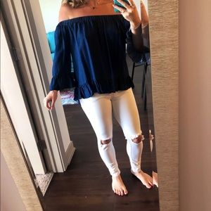 Off shoulder top
